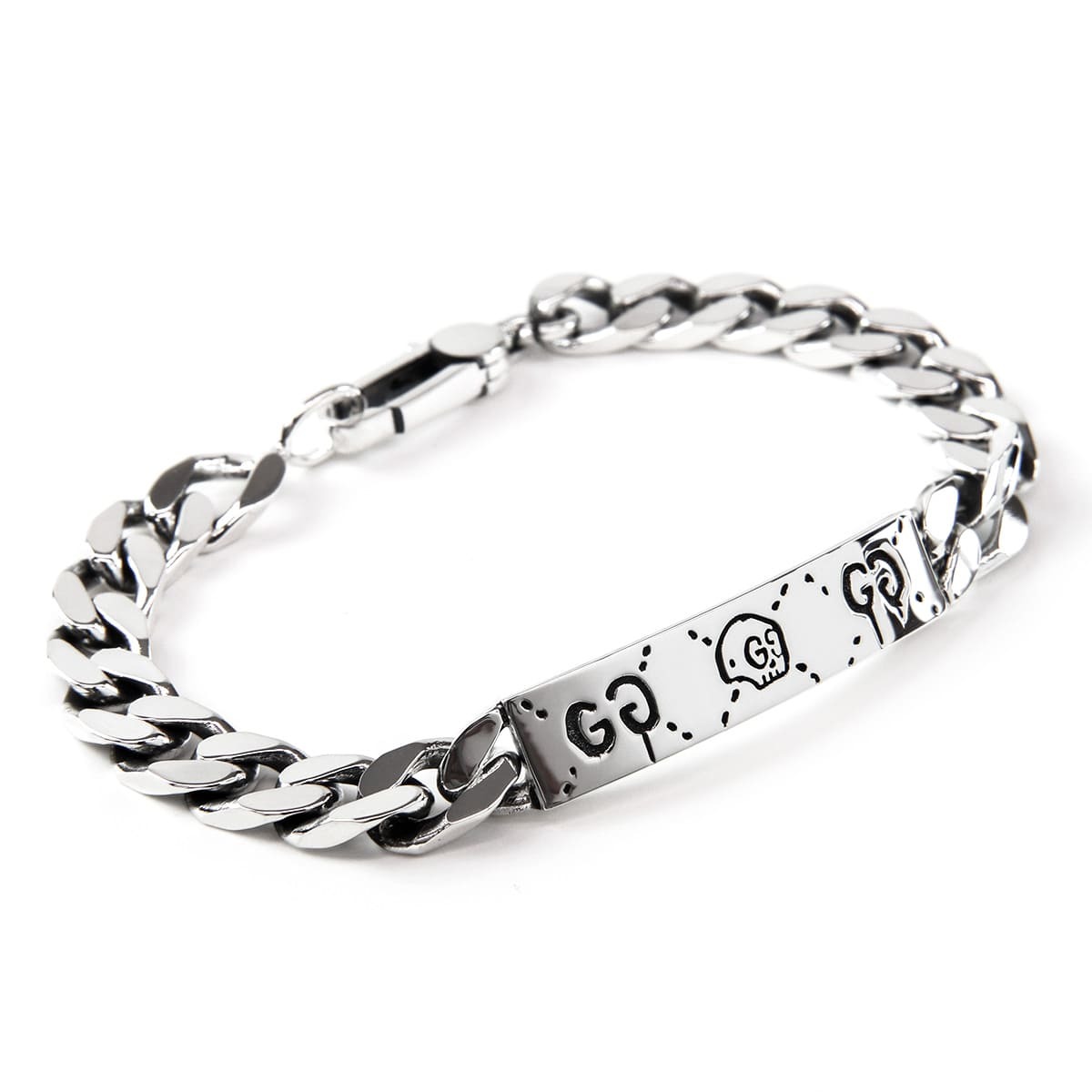 グッチ ブレスレット メンズ 正規品 シルバーアクセサリー GUCCI