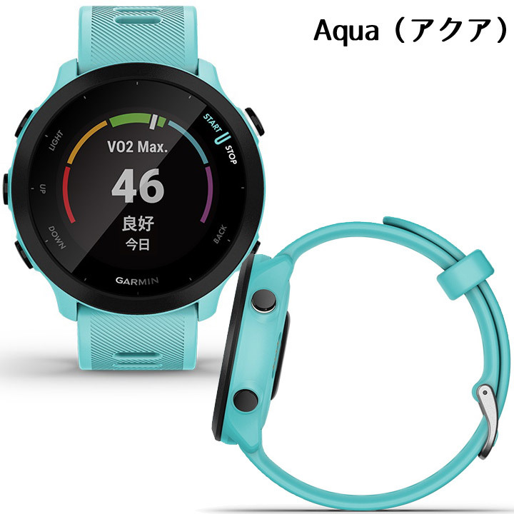 Garmin ForeAthlete 55 GPSランニングウォッチ ブルー ForeAthlete 55