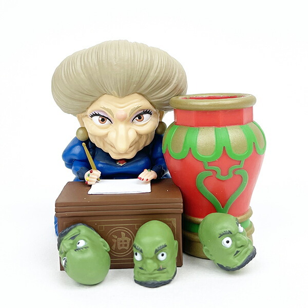 スタジオジブリ 千と千尋の神隠し 印鑑＆ペンスタンド 湯婆婆