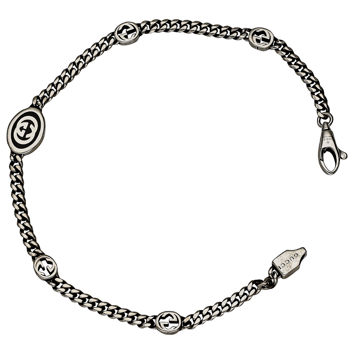 グッチ GUCCI アクセサリー チェーンブレスレット インターロッキングG