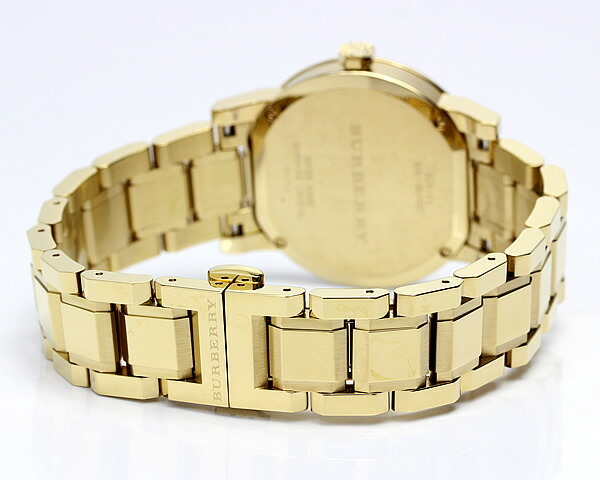 BURBERRY】バーバリー 腕時計 レディース ゴールド メタル スイス製