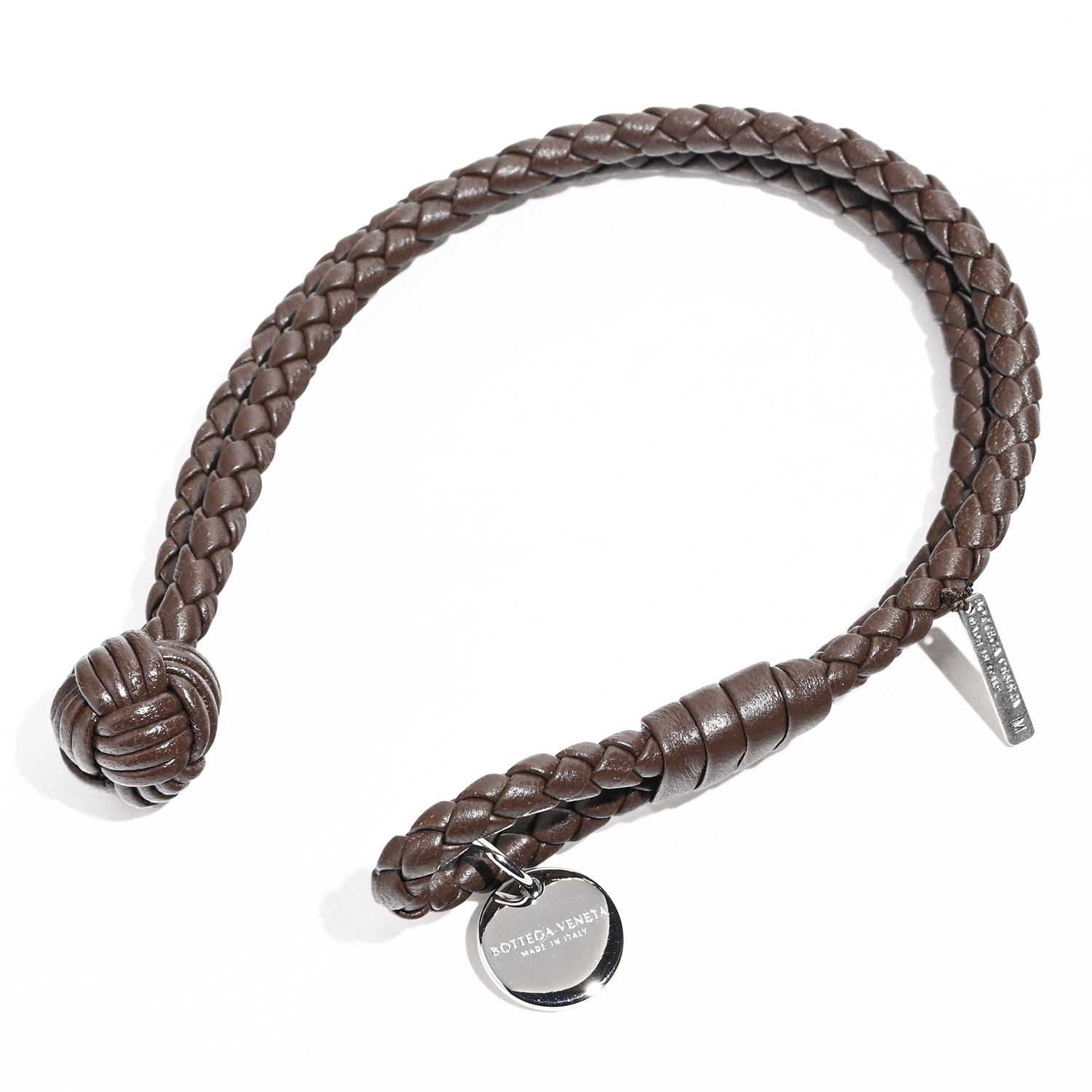 ボッテガヴェネタ BOTTEGA VENETA ブレスレット Mサイズ イントレ