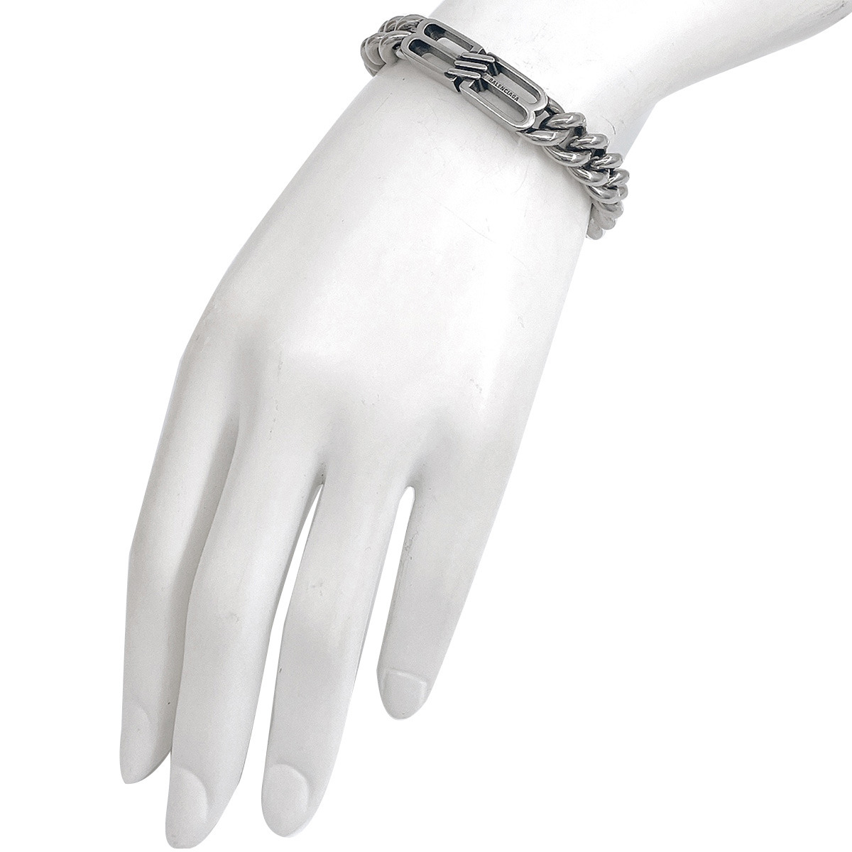 バレンシアガ BALENCIAGA BBアイコン リンクチェーン ブレスレット