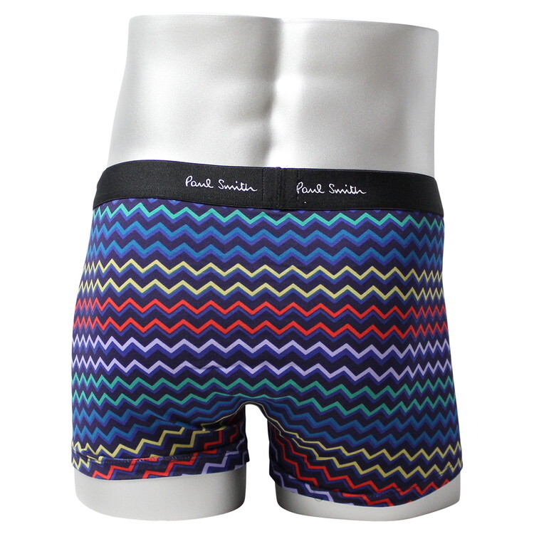 ポールスミス：ボクサーパンツ (ジグザグストライプ)[ボクサーパンツ