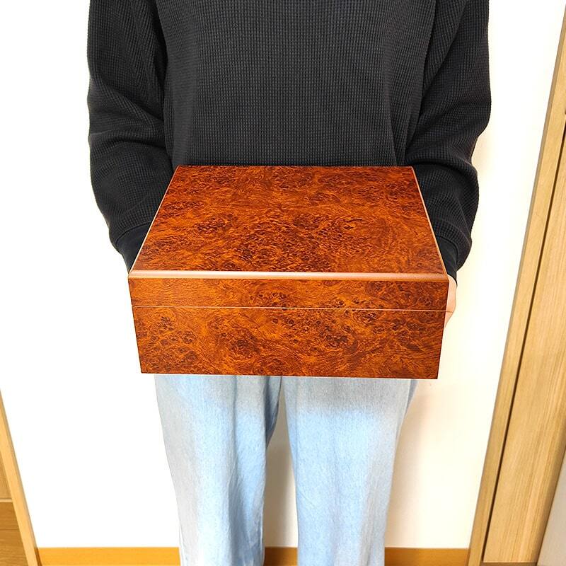 ヒュミドール 葉巻 加湿器付き シガーボックス TSUGE 喫煙具 タバコ