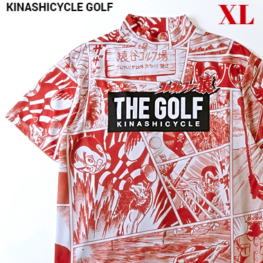 XL【KINASHI CYCLE GOLF 木梨サイクル ゴルフ モックネック