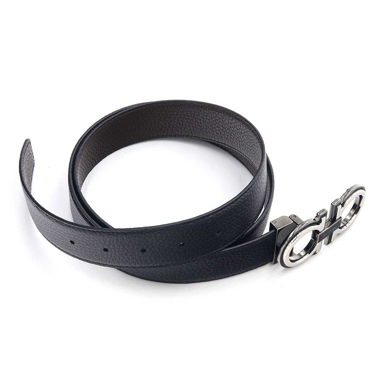 フェラガモ メンズ ベルト Salvatore Ferragamo リバーシブル レザー