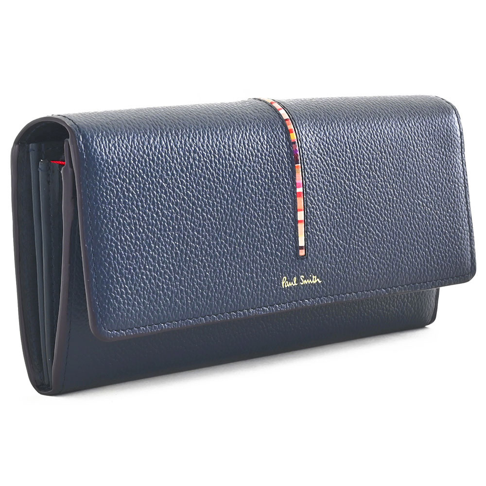 ポールスミス 財布 長財布 紺(ネイビー) Paul Smith pwd656-30