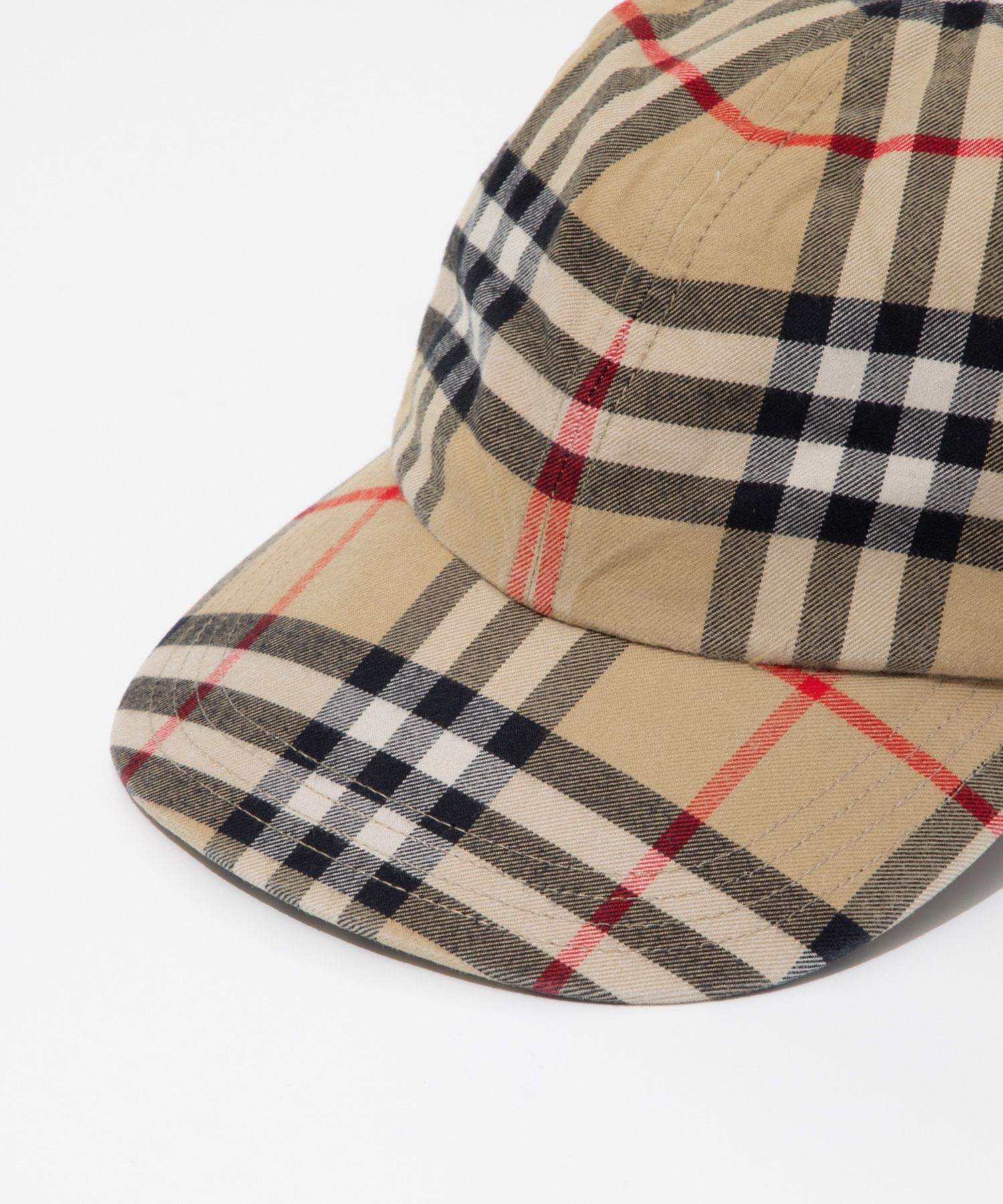 バーバリー BURBERRY 8075641 帽子 ARCHIVE CHECK BSB メンズ
