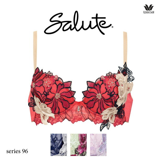 ワコール サルート 96G ブラジャー BTJ496 3/4カップワイヤー (P-up