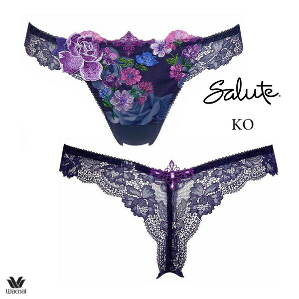 ワコール サルート 60G ショーツ PTJ460 M・L ソング（Tバック