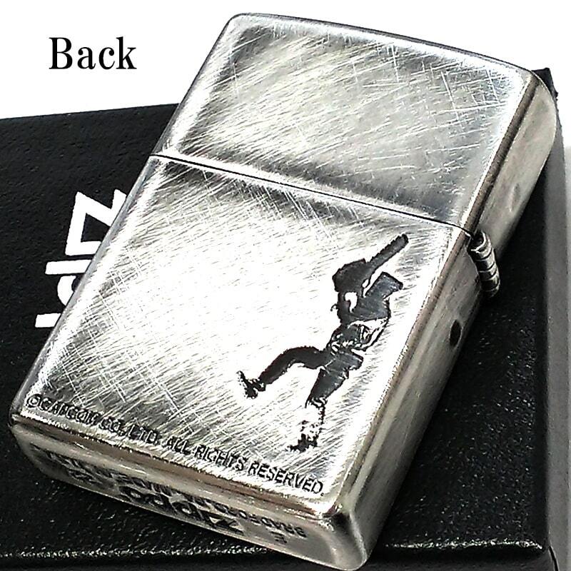 ZIPPO バイオハザード RE:4 チェーンソー男 ジッポ ライター ユーズド