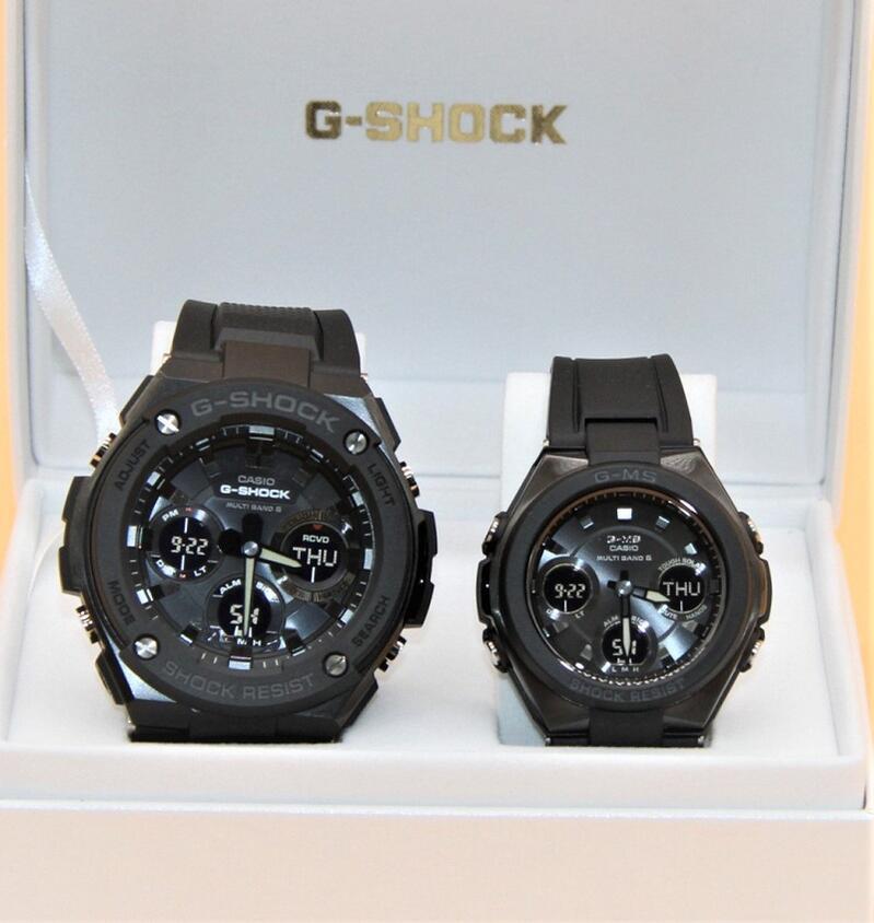 カシオ ペアウォッチ gショック ペア腕時計 G-ms G-STEEL GST-W100G