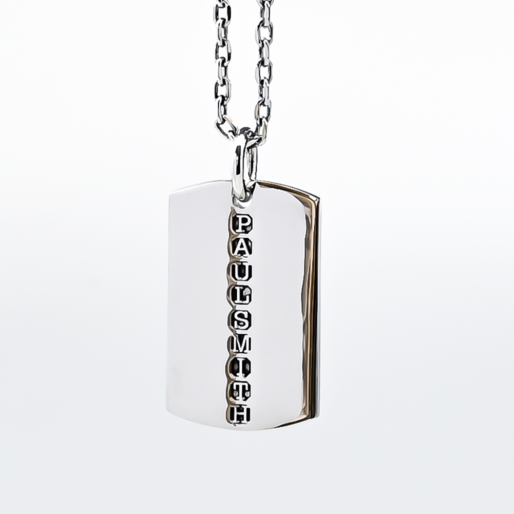 ポールスミス Paul Smith ネックレス メンズ ドッグタグ ペンダント