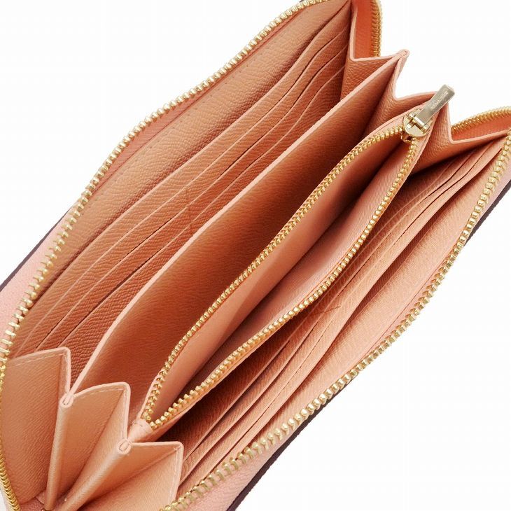 コーチ COACH 財布 レディース 長財布 ストラップ ラウンドファスナー