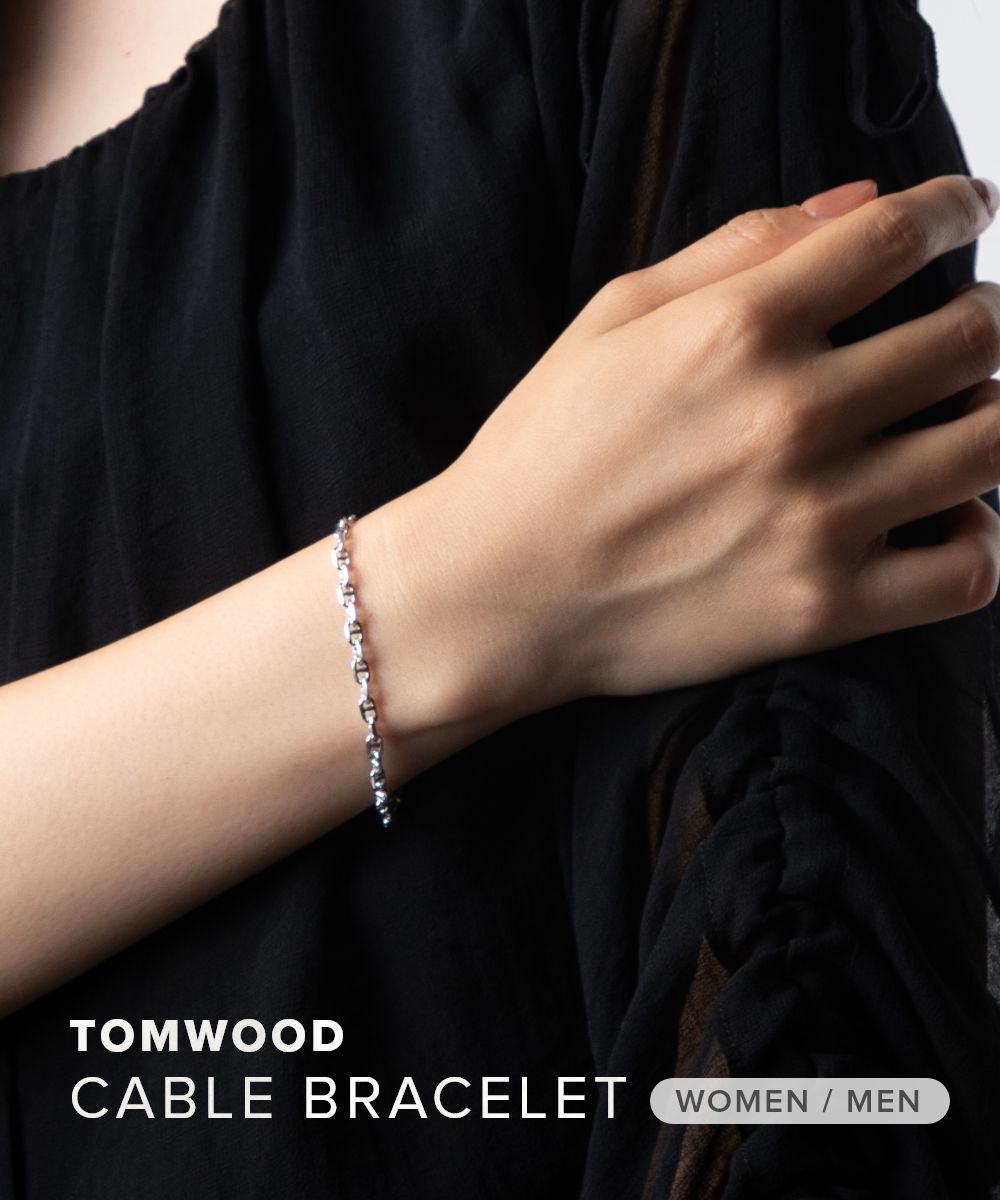 トムウッド TOM WOOD Cable Bracelet B10030NA01S925 / 100087
