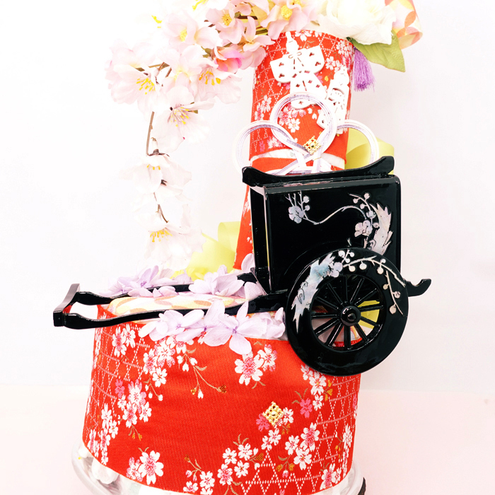 出産祝い ギフト 初節句 初孫 ひな祭り 赤ちゃん 螺鈿 (らでん)御所車