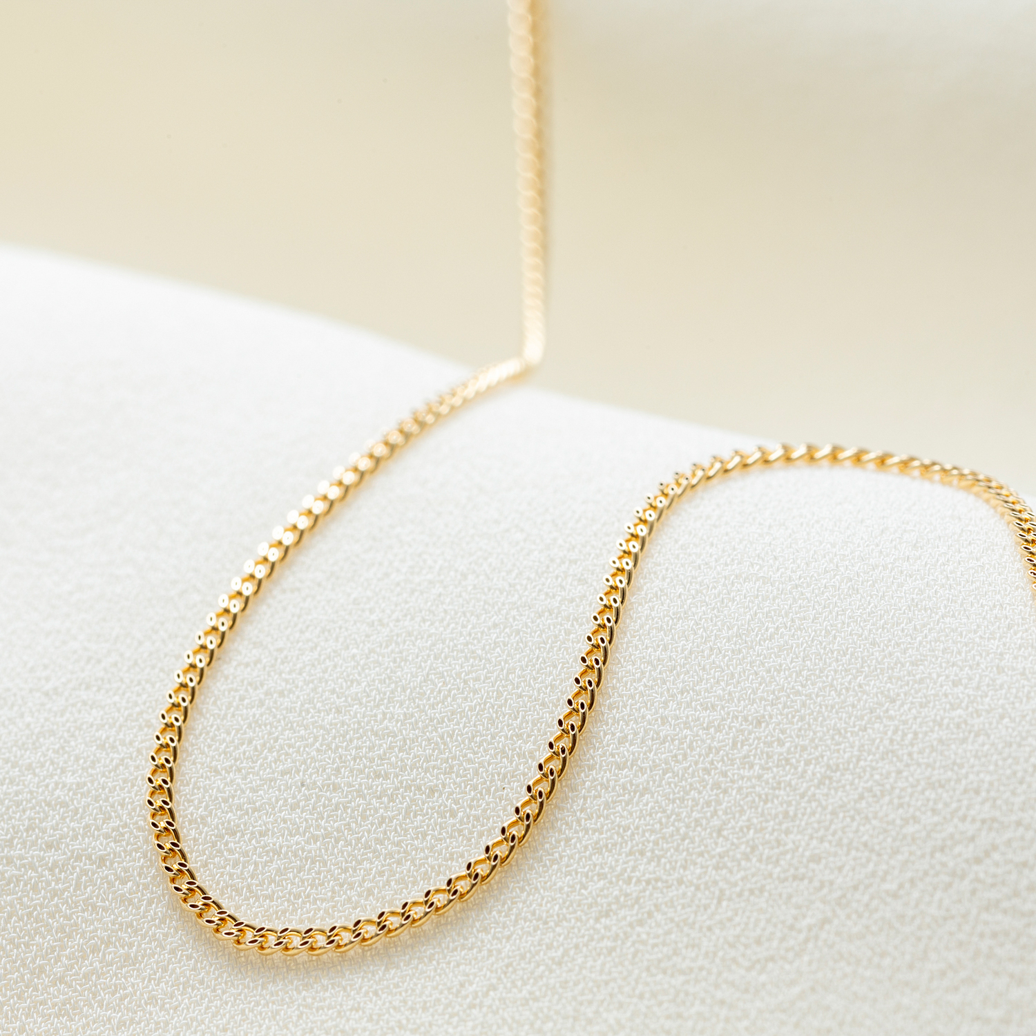 18金 k18 イエローゴールド 喜平 ネックレス チェーン 50cm 1g【喜平