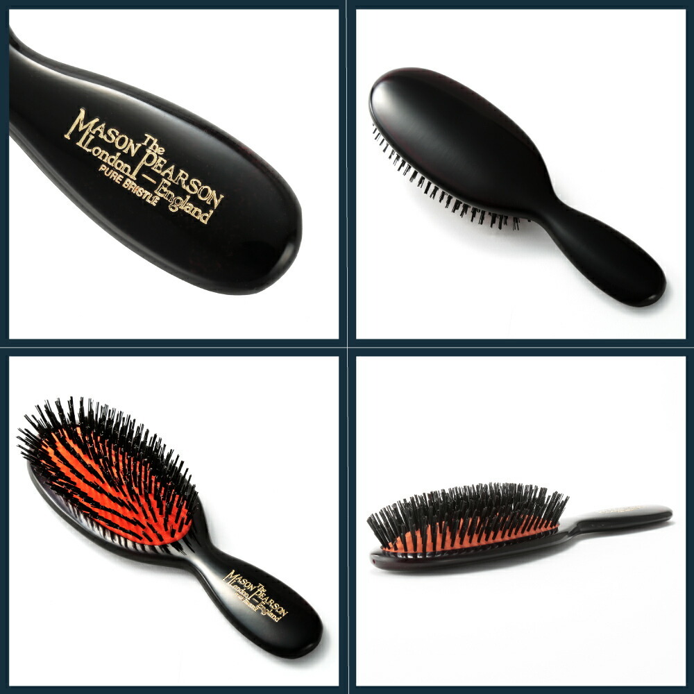 メイソンピアソン MASON PEARSON ポケットブリッスル ダーク・ルビー