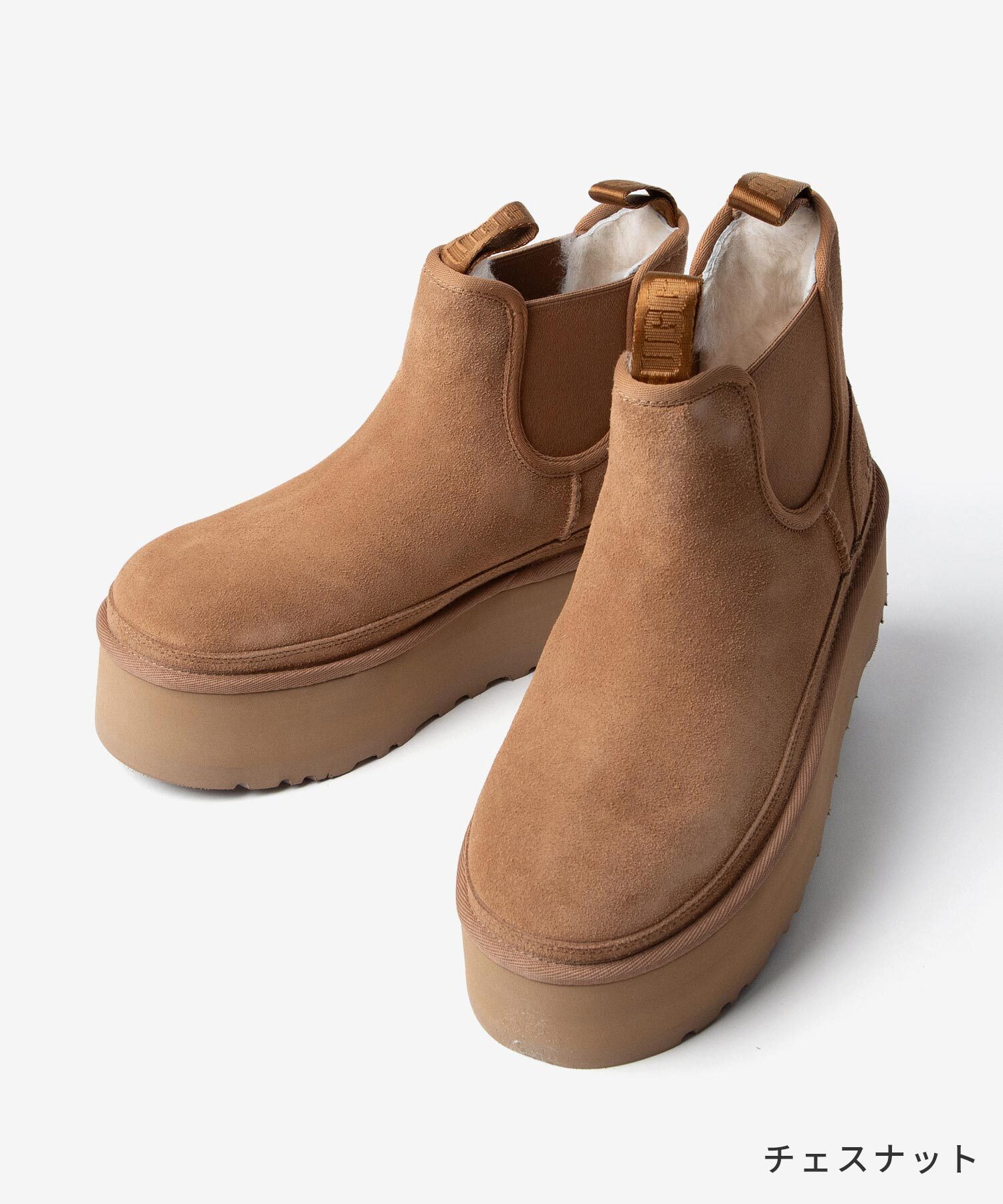 アグ UGG 1134526 ブーツ NEUMEL PLATFORM CHELSEA レディース