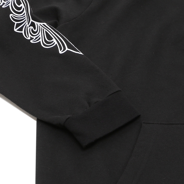 クロムハーツ パーカー ジップ XLサイズ ブラック メンズ CHROME