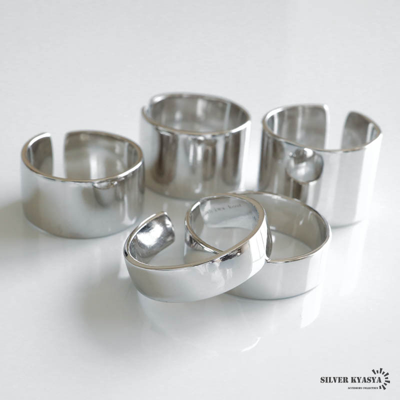 シルバー925 平打リング 幅 5mm 6mm 9mm 11mm 13mm レディースリング