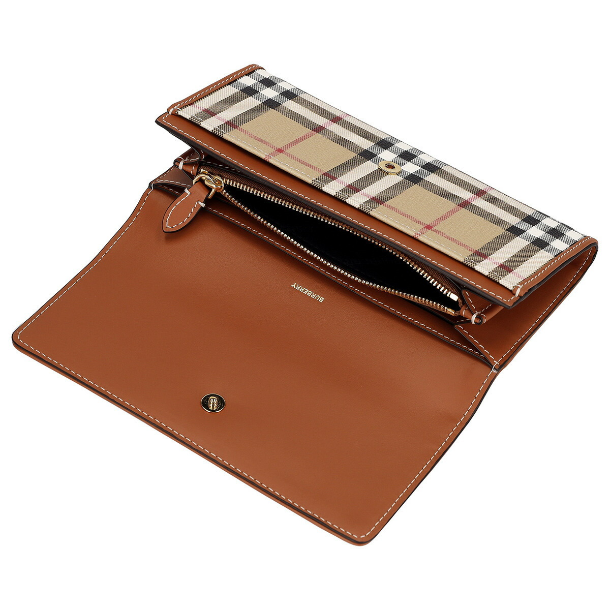 バーバリー BURBERRY 財布 長財布 フラップ式長財布 かぶせ 小銭入れ