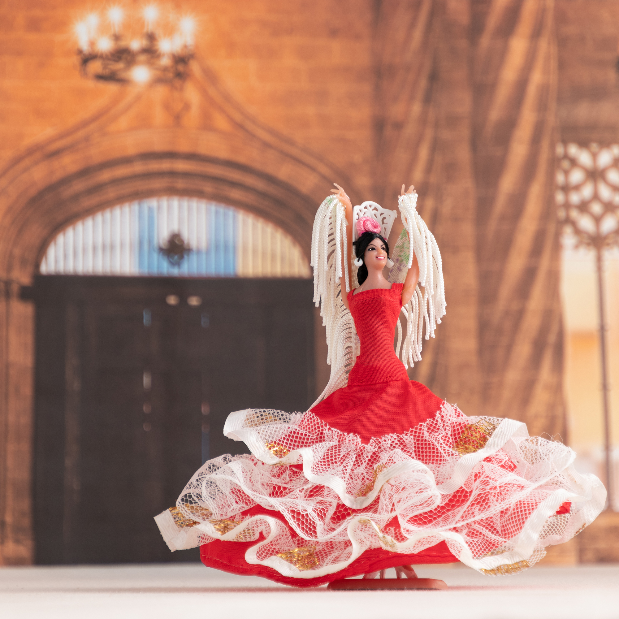 スペイン製 フラメンコドール シージョ ペイネタ レース フラメンコ