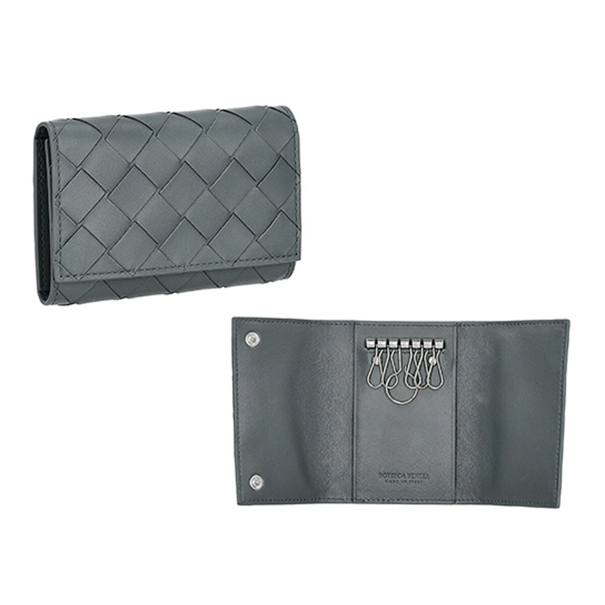 ボッテガヴェネタ BOTTEGA VENETA キーケース キーリング付き 5連