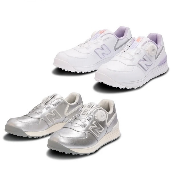 レディース ニューバランス ゴルフシューズ スパイクレス ボア WGBS574