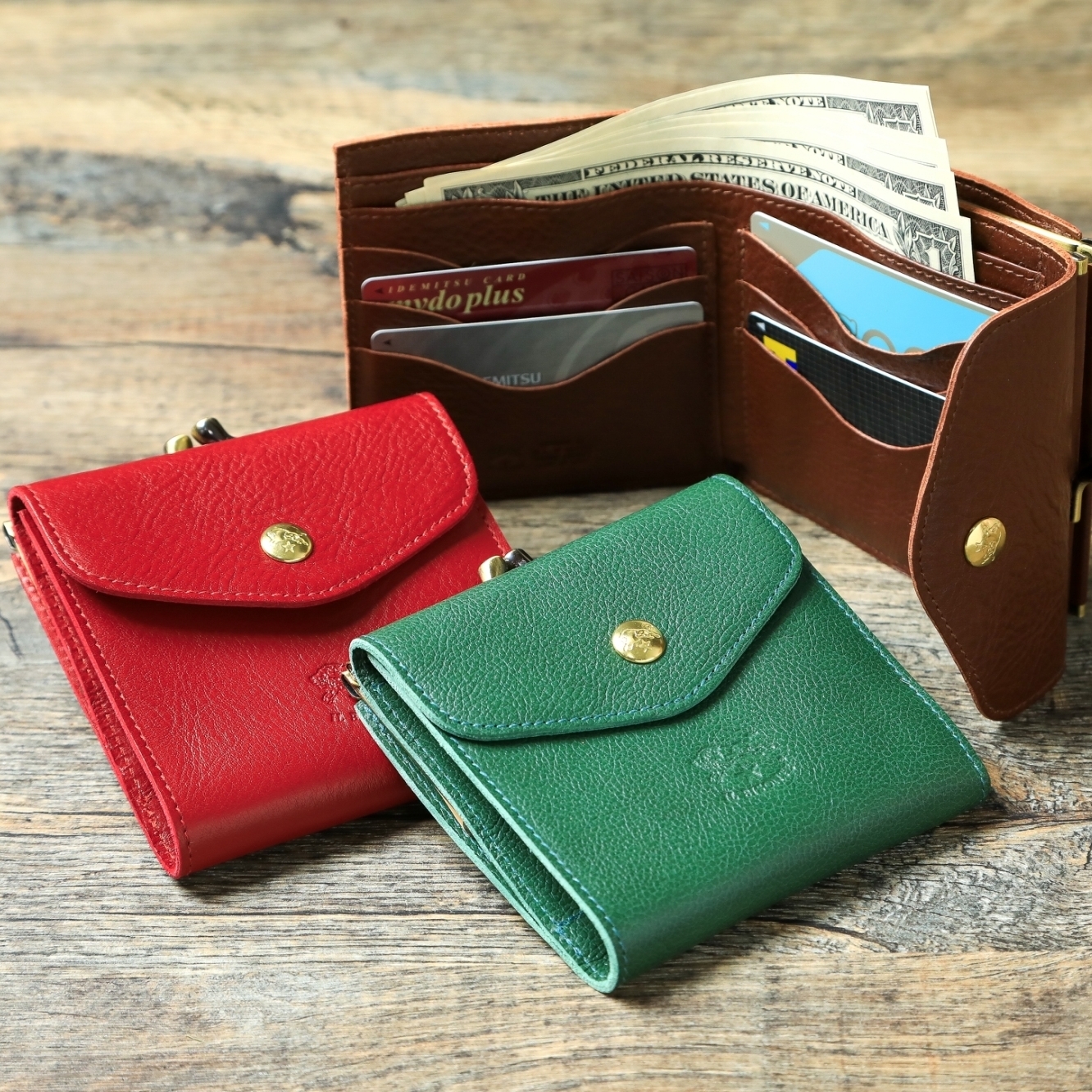 正規品】1点限り☆ イルビゾンテ 財布 ウォレット がま口 人気モデル