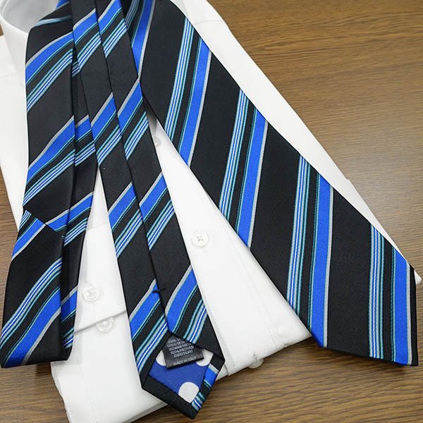 ポールスミス ネクタイ Paul Smith PS116 ストライプ ブラック/ブルー