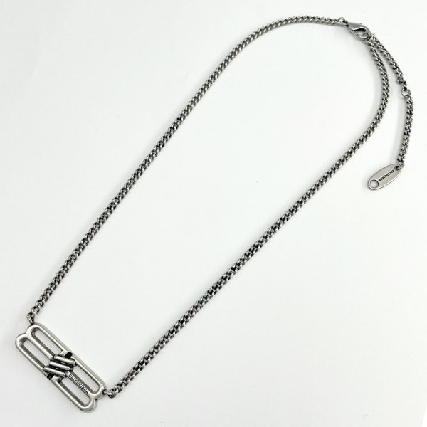 バレンシアガ BALENCIAGA 696223 TZ99I 0911 BBアイコン ネックレス