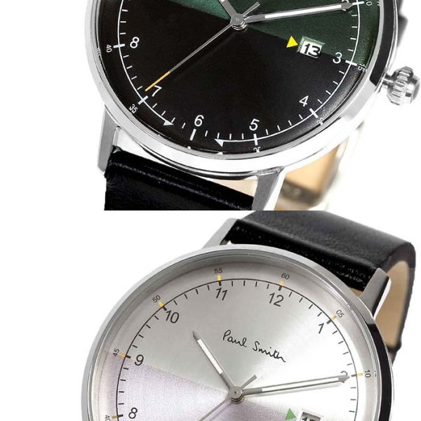 ポールスミス Paul Smith 腕時計 メンズ 革ベルト 41mm レザー
