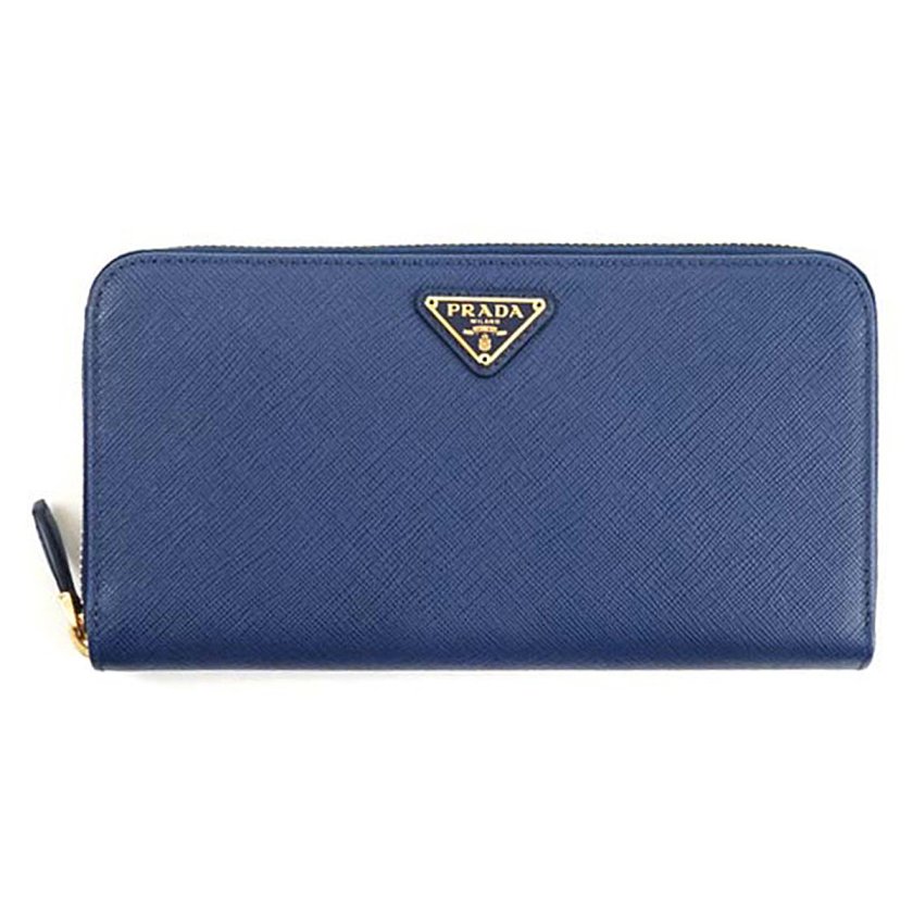 プラダ PRADA 財布 レディース メンズ ラウンドファスナー 長財布 新品