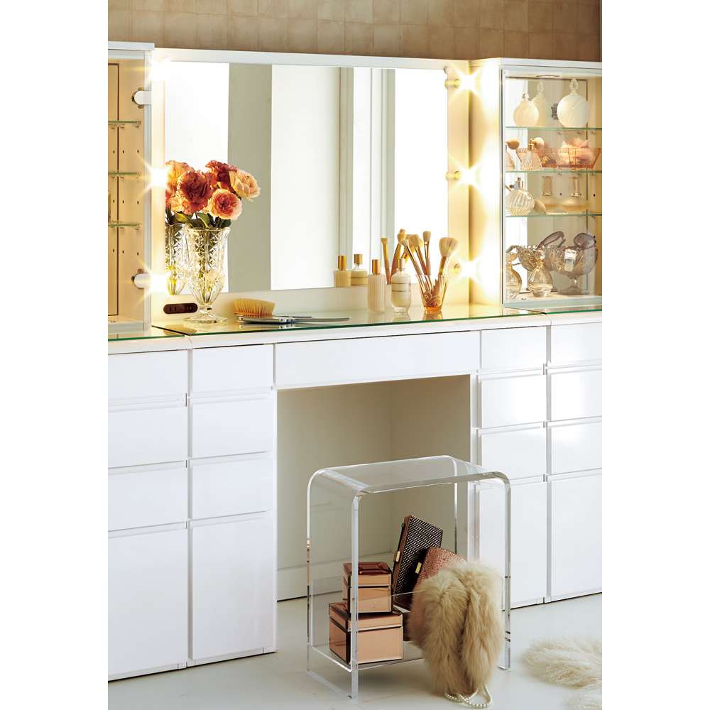 LEDライト付き 楽屋ドレッサーシリーズ ドレッサー 幅99cm 通販 - ディノス