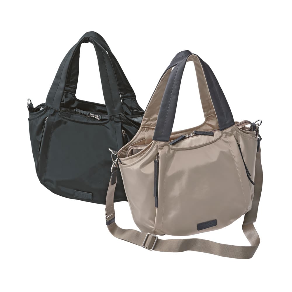 Y'SACCS/イザック 素材コンビ 2WAY トートバッグ 通販 - ディノス