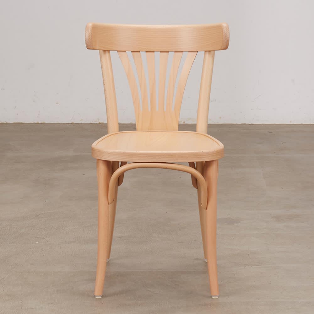 フランスアンティーク木製ベントウッドハイチェア/カウンターイス椅子