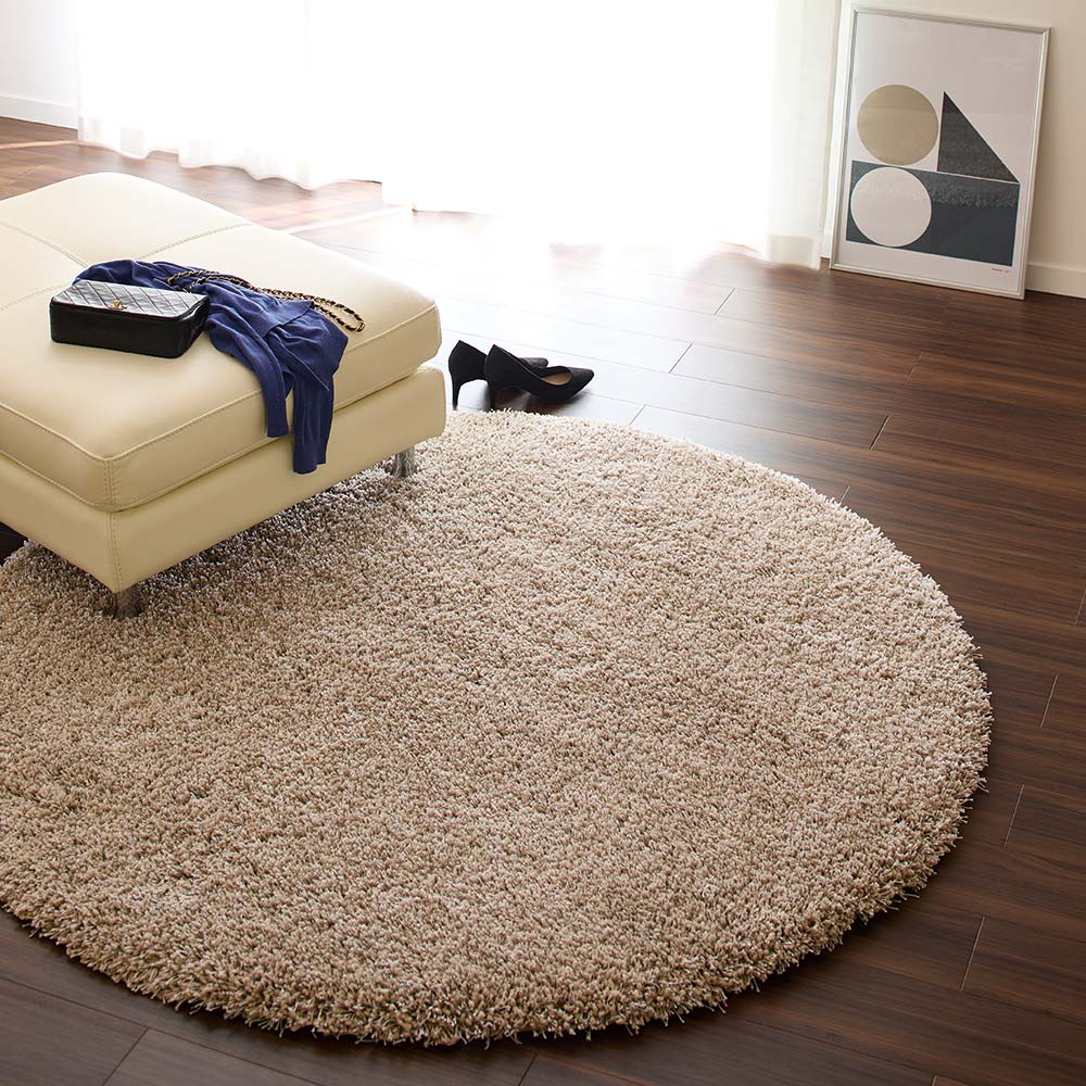Aurelia/オーレリア ウィルトン織シャギーラグ 円形 約径160cm 通販