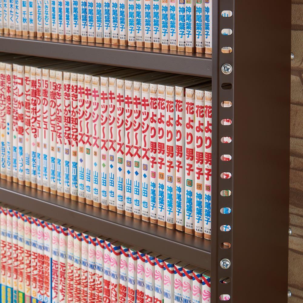 たっぷり収納！スチールラック スタンド式 CD用 幅90cm 通販 - ディノス