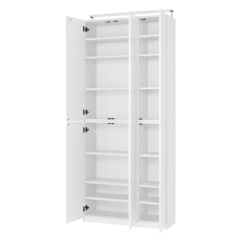 突っ張り壁面大容量収納本棚 幅100奥行24cm 通販 - ディノス