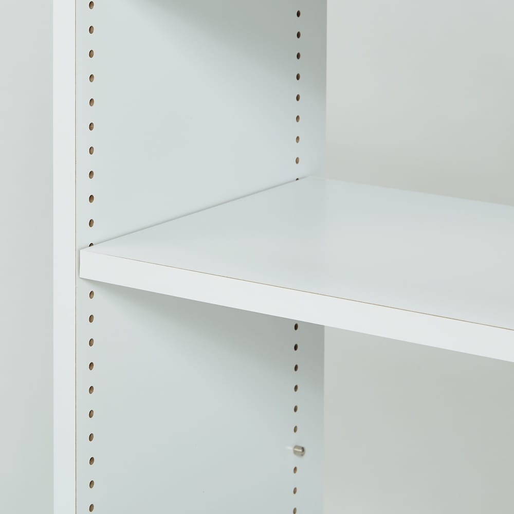 奥行き選べる背板オープン腰高本棚 幅120奥行20cm 通販 - ディノス