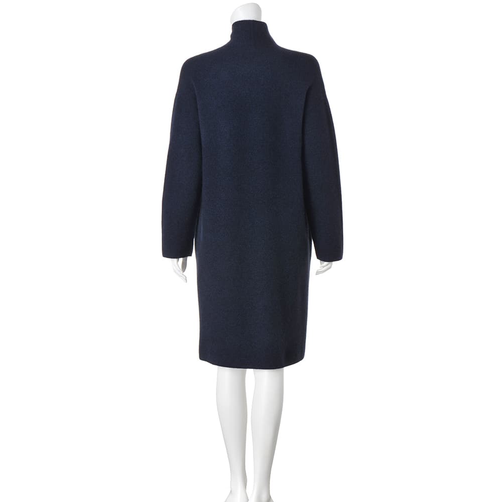 EMONカシミヤ リバーシブルニットコート 通販 - ディノス