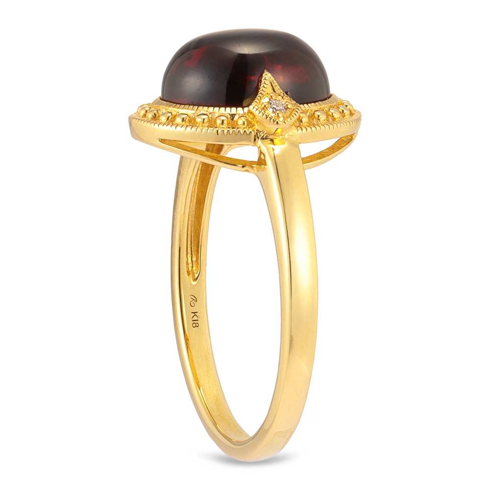 ROKUZAN/碌山 K18 ガーネットリング 通販 - ディノス