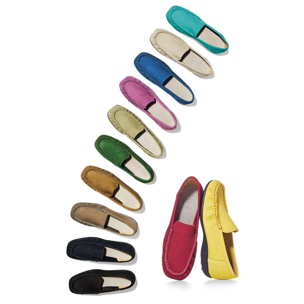 AQUALEATHER（R）/アクアレザー 洗えるモカシンシューズ 通販 - ディノス