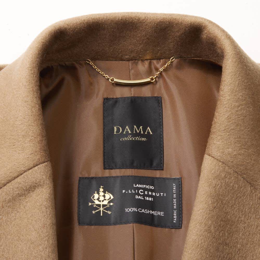 チェルッティ社 カシミヤ ベルテッド コート 通販 - ディノス