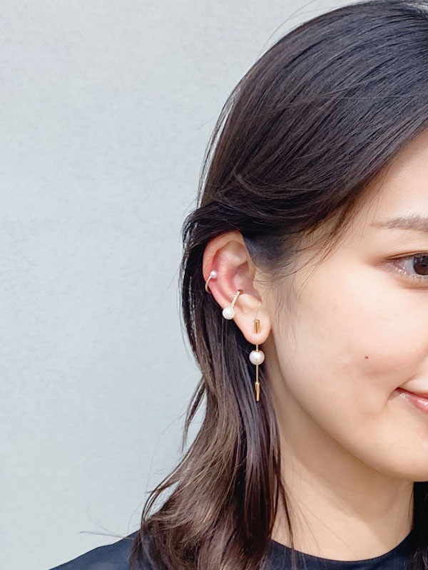 ELLE SHOP】耳元ジュエリーで楽しむ 格上げスタイル'S CLOSET
