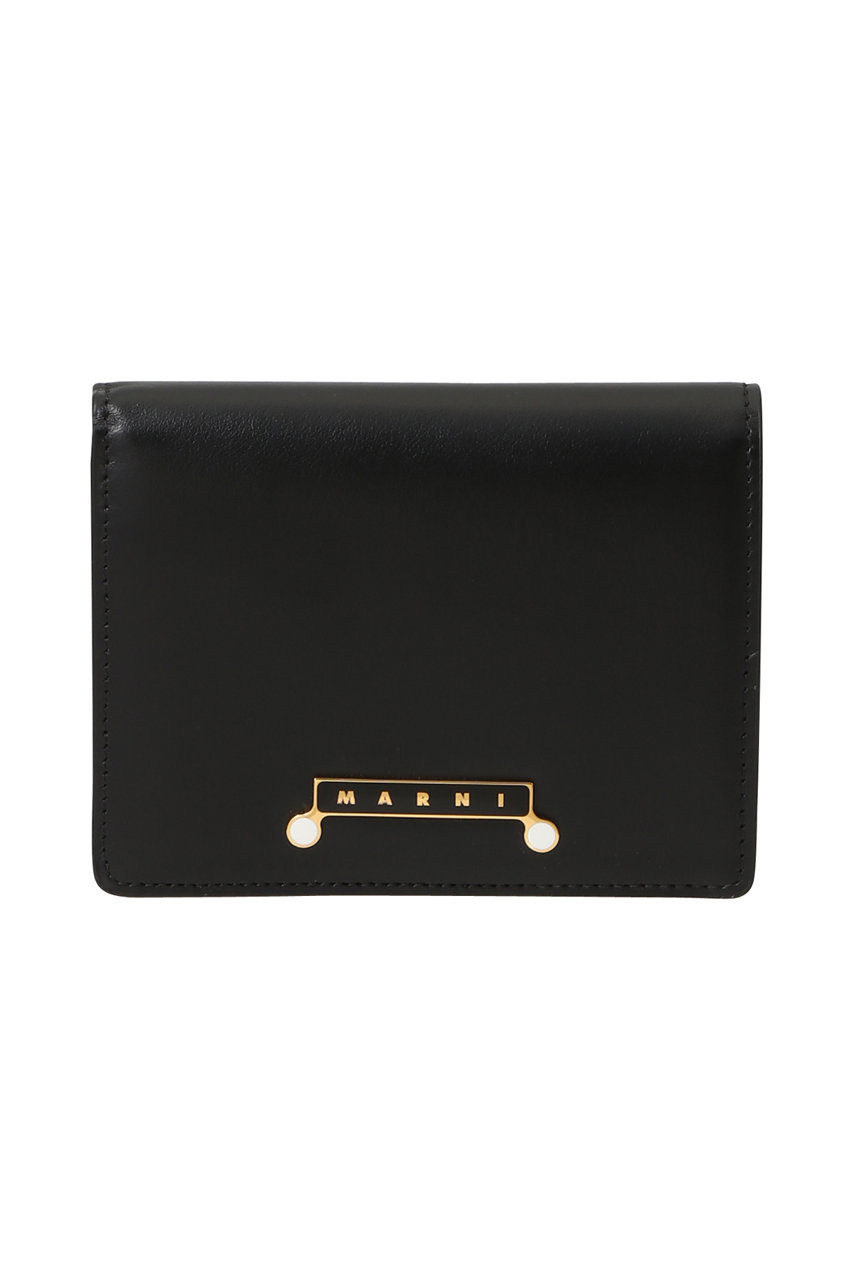 MARNI(マルニ)｜ENVELOPE 二つ折り財布/ブラック の通販｜ELLESHOP