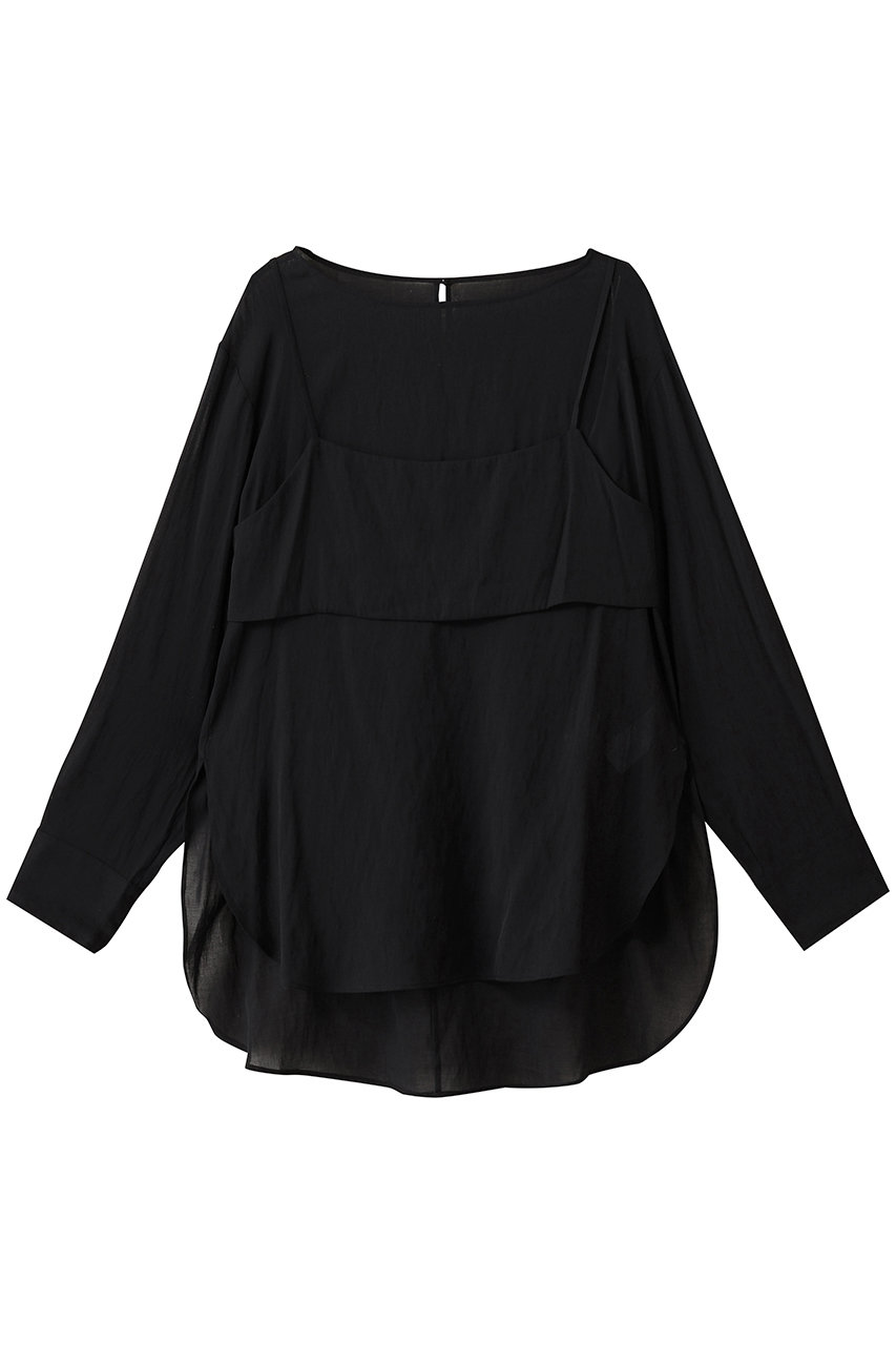 GALLARDAGALANTE(ガリャルダガランテ)｜ビスチェレイヤードシャツ