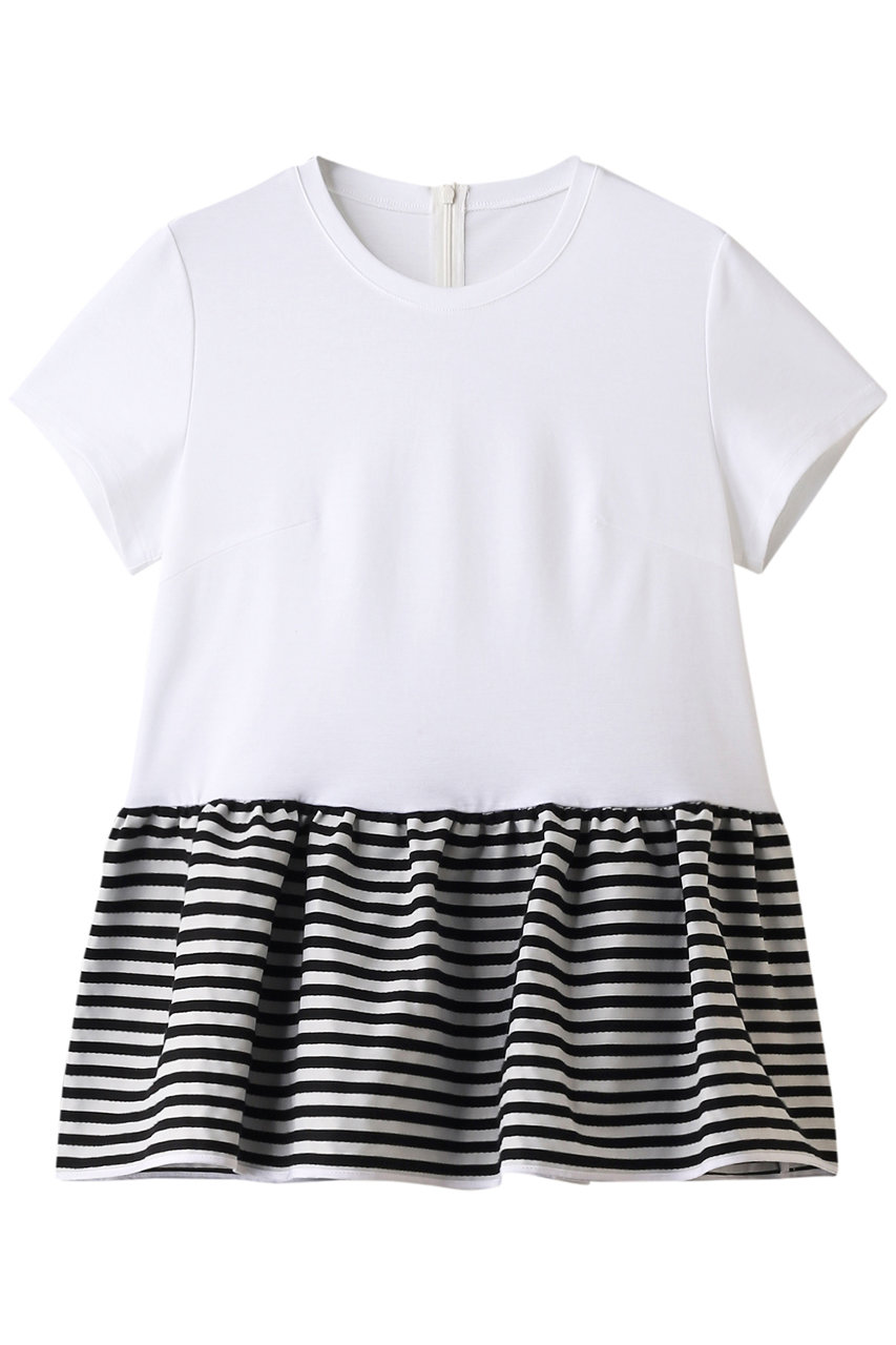 BORDERS at BALCONY(ボーダーズ アット バルコニー)｜ペプラムTシャツ